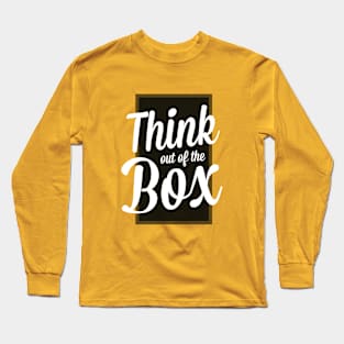 Think out of the box Long Sleeve T-Shirt